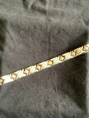 Sterling Two Tone Bracelet